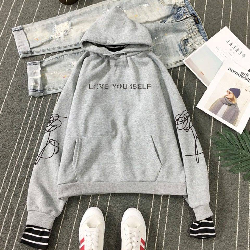 Love Yourself Classic Hoodie - BTS Merch Shop | Official BTS Love Yourself Classic Hoodie - BTS Merch Shop | Official BTS