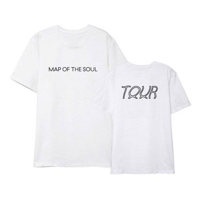 MAP OF THE SOUL 7 Tour Album TShirt - BTS Merch Shop | Official