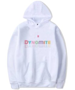 BTS Dynamite Disco Hoodies BTS Dynamite Merch Hoddies & Jackets Color: A-Black|B-Black|A-White|B-White