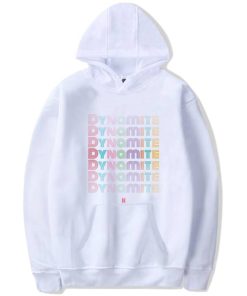 BTS Dynamite Disco Hoodies BTS Dynamite Merch Hoddies & Jackets Color: A-Black|B-Black|A-White|B-White