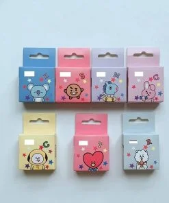 BT21 Tape Adhesive Tape For DIY Accessories BT21 Other Accessories Stationery Color: A 5|A 8|B 3|A 3|A 6|B 1|B 4|B 8|A 7|B 2|B 5|A 1|A 2|A 4|B 6|B 7