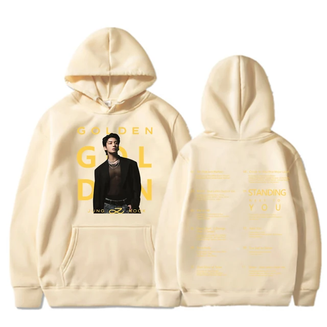 2024 Golden Album Jungkook Long Short Hoodies - BTS Merch Shop