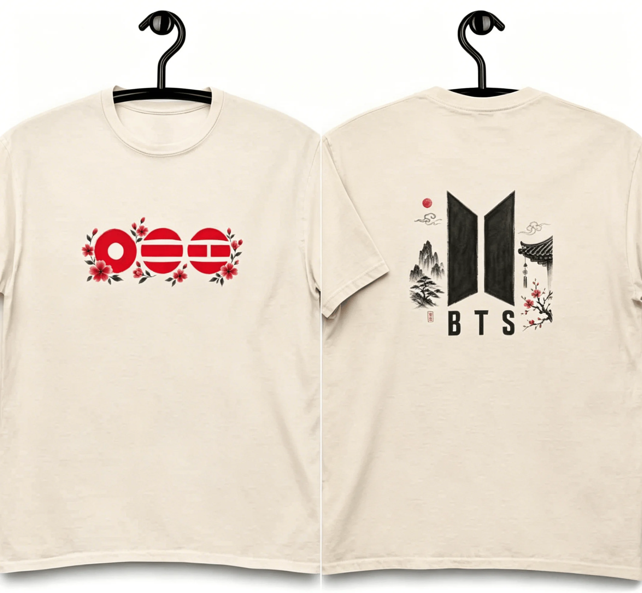 BTS Arirang Graphic Oversized T-Shirt - BTS Merch Shop | Official