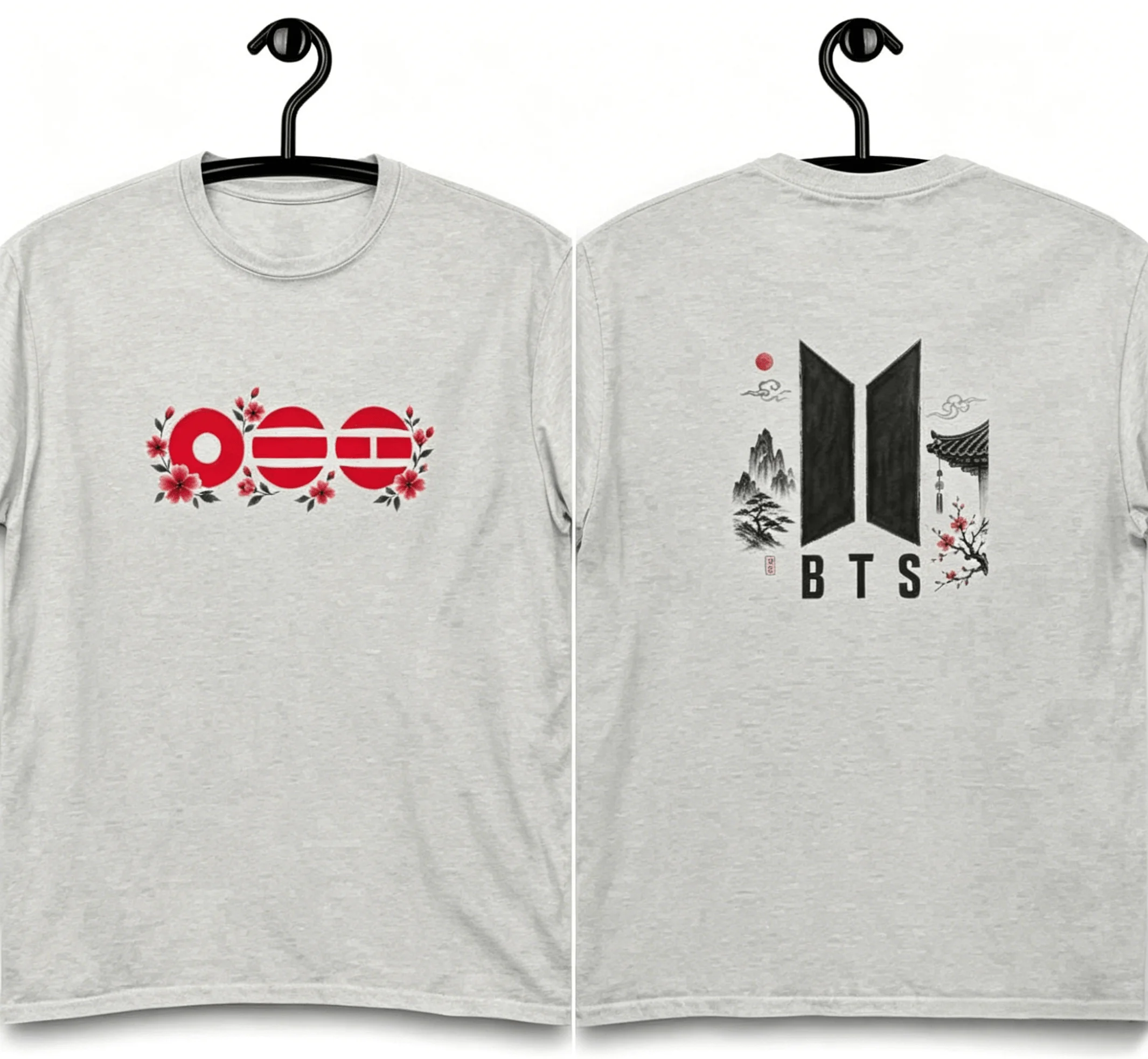 BTS Arirang Graphic Oversized T-Shirt - BTS Merch Shop | Official