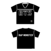 BTS World Tour Fanmade Jersey (Black Edition)
