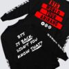 BTS World Tour Arirang "Is Back" Long Sleeve - Graphic Sleeve T-Shirt