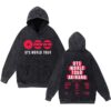 BTS World Tour Arirang City List Hoodie - Vintage Pullover Sweatshirt